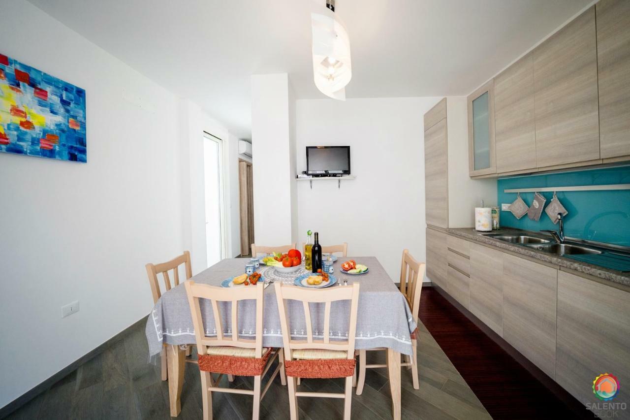 Perle Del Mare - Appartamenti Di Pregio 70M Spiaggia Pescoluse 佩斯科勒海滨 外观 照片