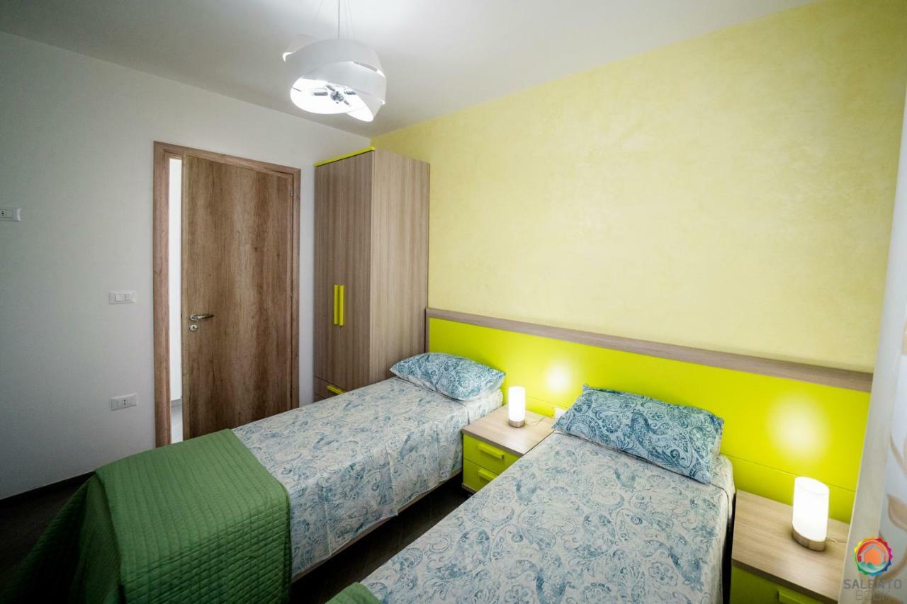 Perle Del Mare - Appartamenti Di Pregio 70M Spiaggia Pescoluse 佩斯科勒海滨 外观 照片