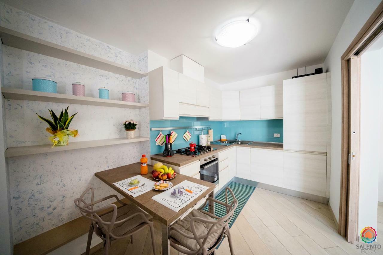Perle Del Mare - Appartamenti Di Pregio 70M Spiaggia Pescoluse 佩斯科勒海滨 外观 照片