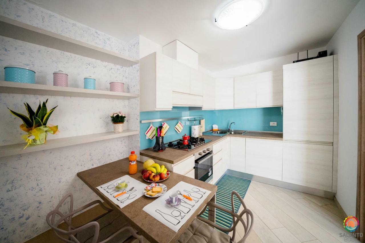 Perle Del Mare - Appartamenti Di Pregio 70M Spiaggia Pescoluse 佩斯科勒海滨 外观 照片