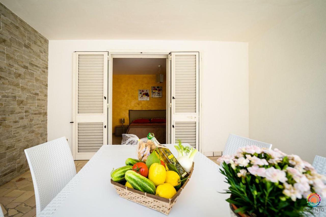 Perle Del Mare - Appartamenti Di Pregio 70M Spiaggia Pescoluse 佩斯科勒海滨 外观 照片