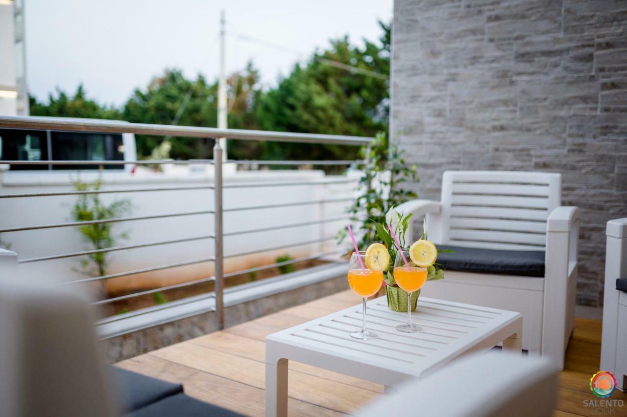 Perle Del Mare - Appartamenti Di Pregio 70M Spiaggia Pescoluse 佩斯科勒海滨 外观 照片